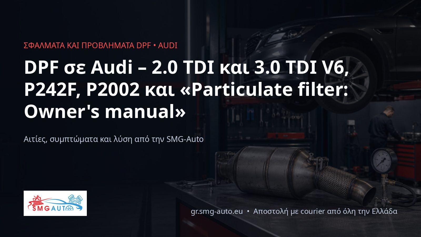 DPF στην Audi – 2.0 TDI και 3.0 TDI, στάχτη και αναγεννήσεις