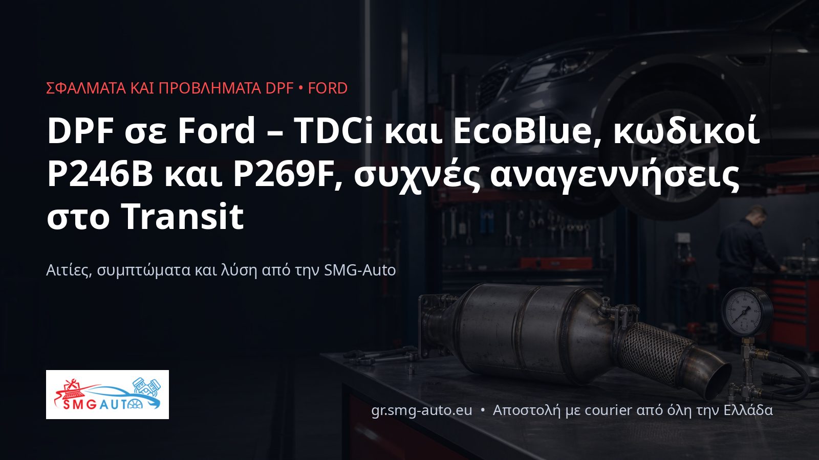 DPF σε Ford – TDCi και EcoBlue, συχνές αναγεννήσεις