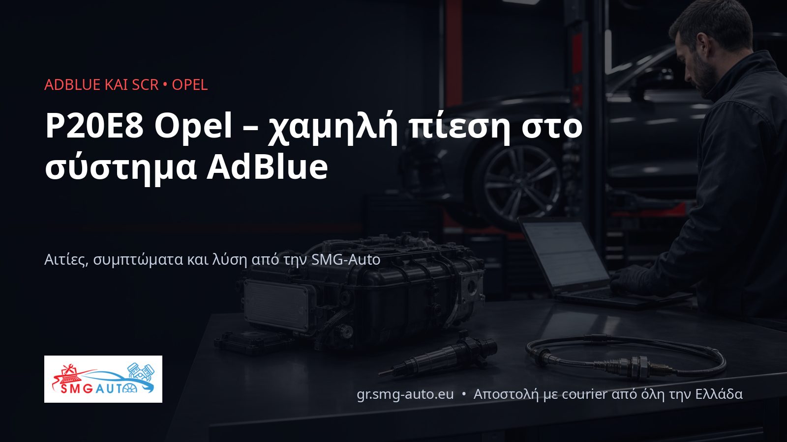 P20E8 Opel – χαμηλή πίεση AdBlue σε CDTI και 1.5/2.0 D