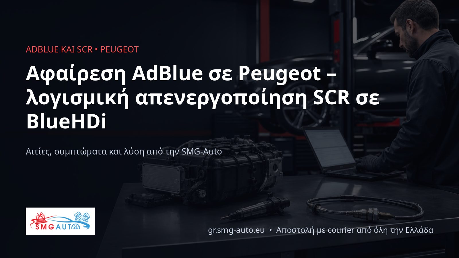 Απενεργοποίηση AdBlue σε Peugeot – λογισμική απενεργοποίηση SCR